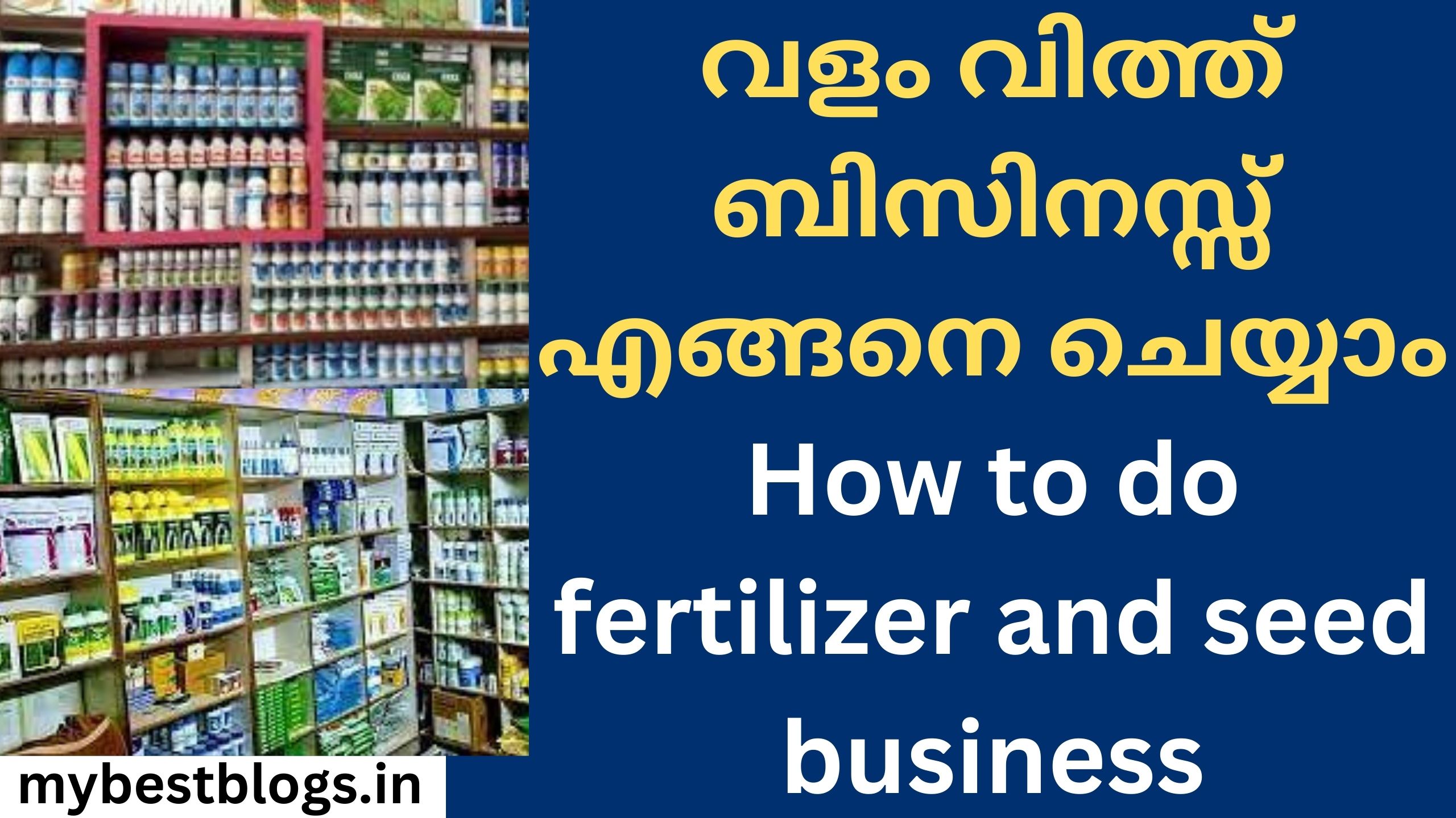 ਖਾਦ ਬੀਜ ਦਾ ਕਾਰੋਬਾਰ ਕਿਵੇਂ ਕਰੀਏ How to do fertilizer and seed business